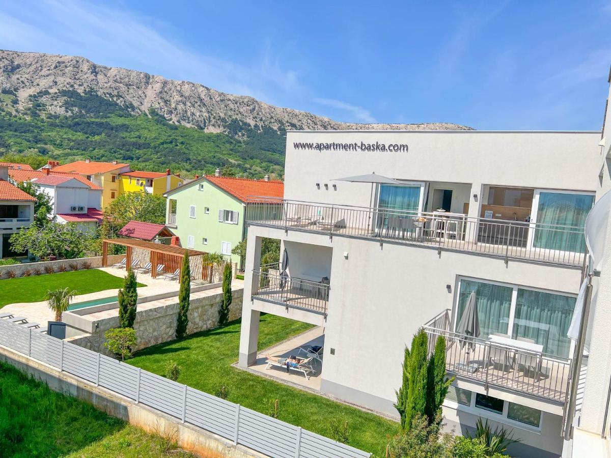 Apartment Baska, Exklusive Apartments Mit Poolarea In Baska, Krk - Kroatien Zewnętrze zdjęcie