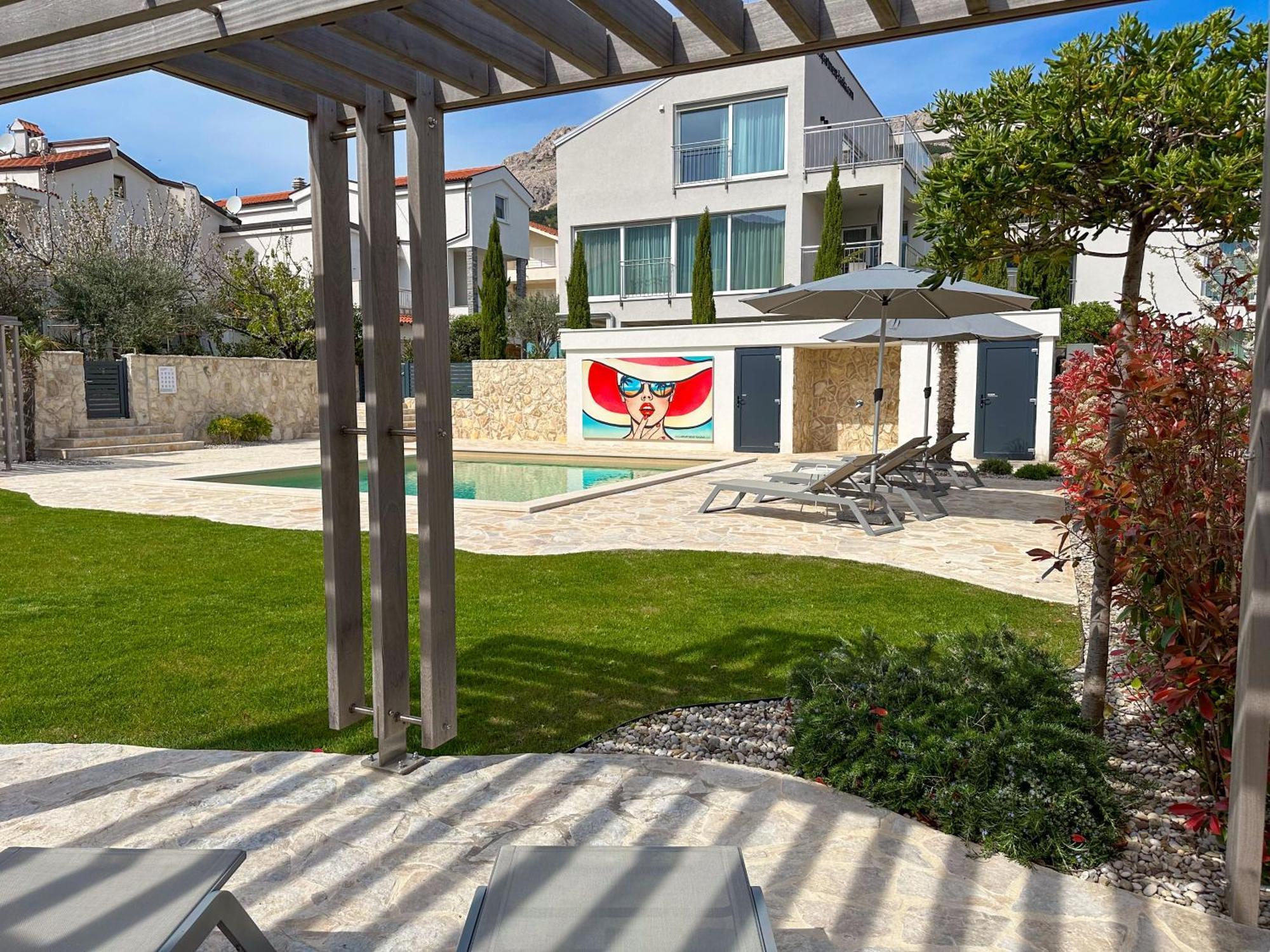Apartment Baska, Exklusive Apartments Mit Poolarea In Baska, Krk - Kroatien Zewnętrze zdjęcie