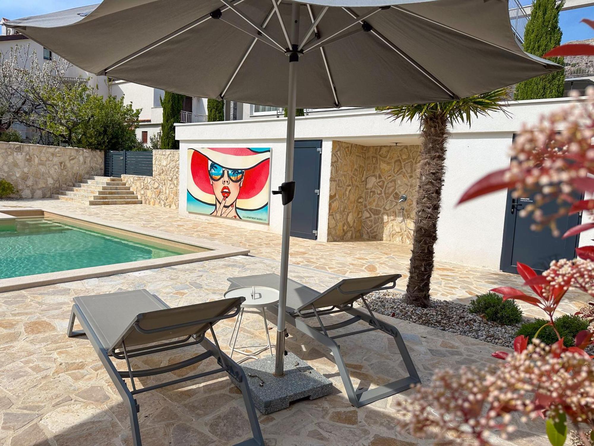 Apartment Baska, Exklusive Apartments Mit Poolarea In Baska, Krk - Kroatien Zewnętrze zdjęcie