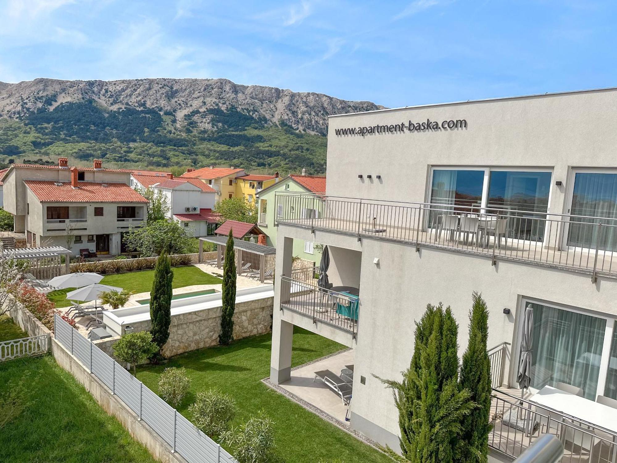 Apartment Baska, Exklusive Apartments Mit Poolarea In Baska, Krk - Kroatien Zewnętrze zdjęcie